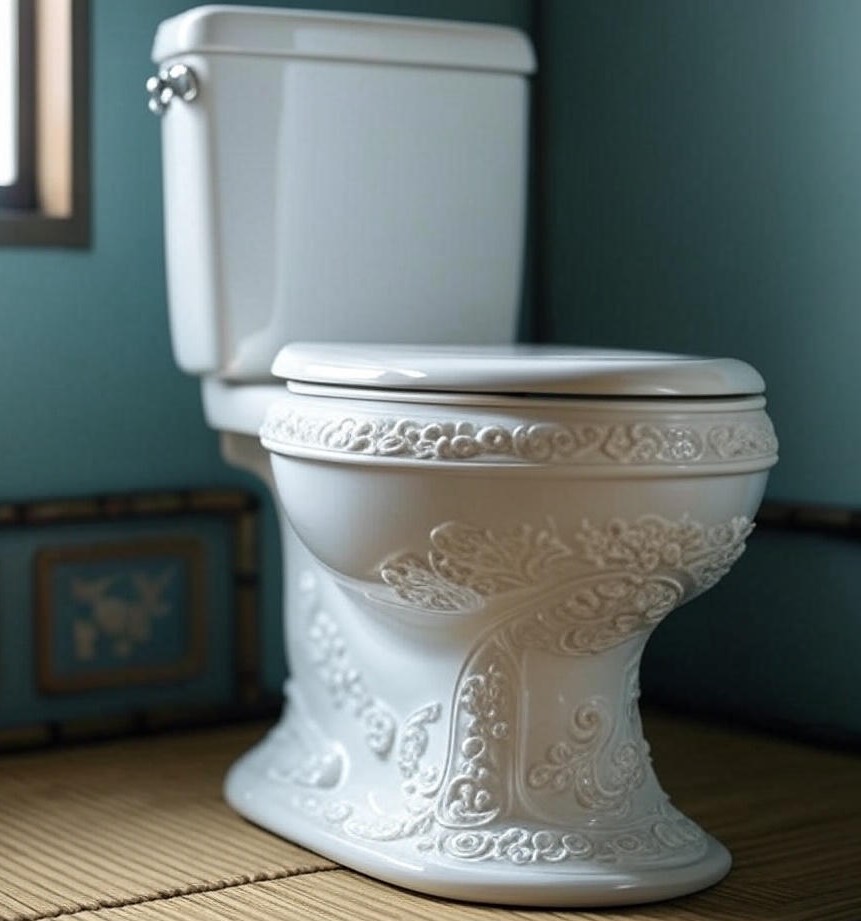 ceramic toilet 1 Ceramic Toilets - Western Type - تصویر 1