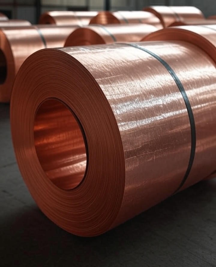 copper coil 1 صفائح ولفائف النحاس - تصویر 1