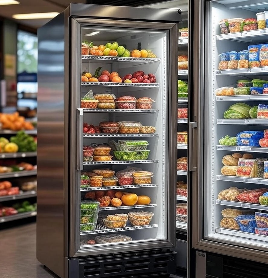 reach in refrigerator 2 ثلاجات ومجمدات تجارية ذات أبواب أمامية (Reach-In) - تصویر 1
