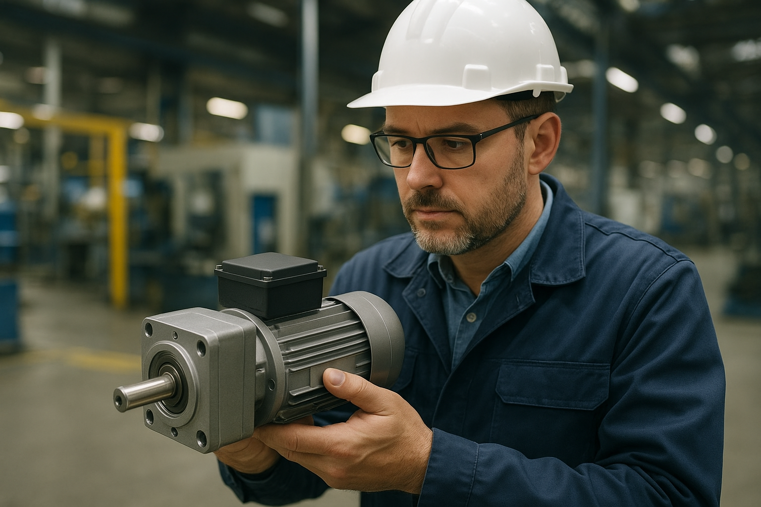 Electric Gear motor المحرك الكهربائي ذو الترس (Gear Motor) - تصویر 1