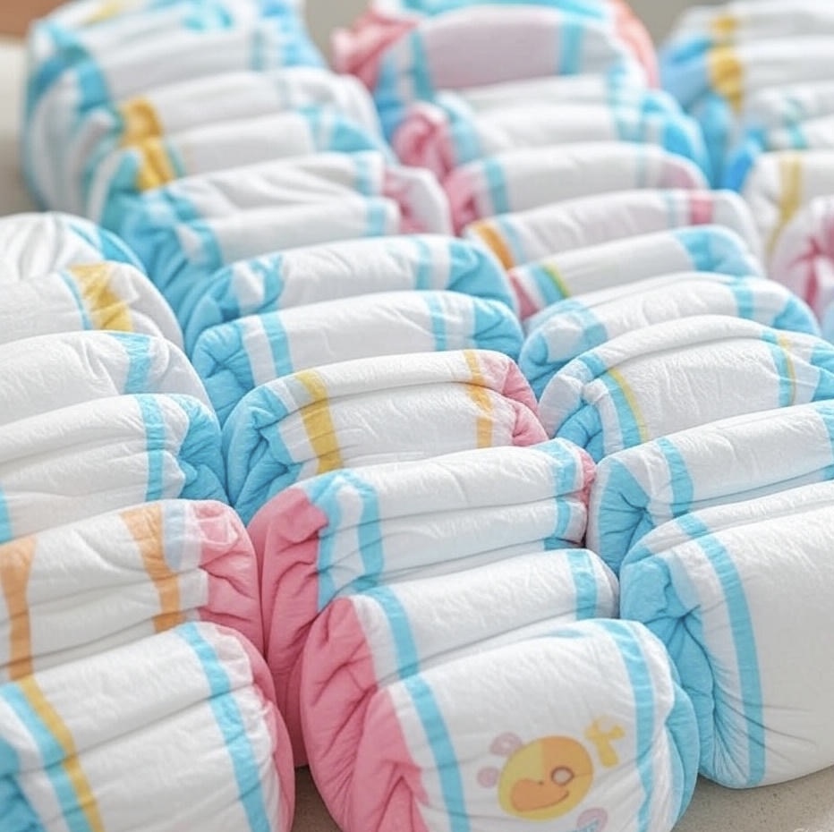 Disposable baby diaper 2 الحفاضات القابلة للتصرف للأطفال - تصویر 1