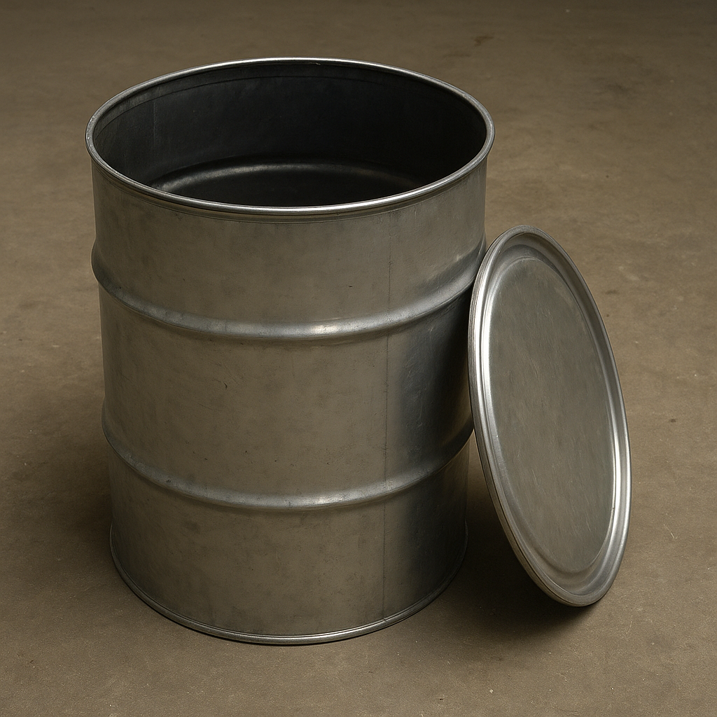 Open head unlined steel drum براميل الصلب ذات الرأس المفتوح غير المبطن - تصویر 1