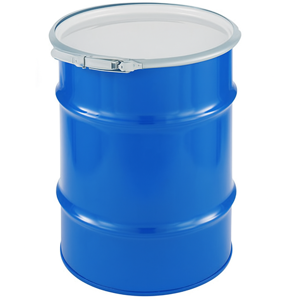 Open head lined steel drum 1 براميل الصلب ذات الرأس المفتوح المبطن - تصویر 1