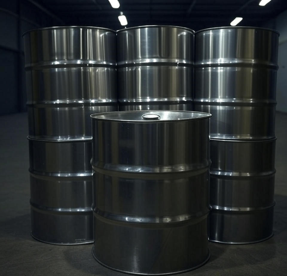 Stainless steel drum براميل الفولاذ المقاوم للصدأ - تصویر 1