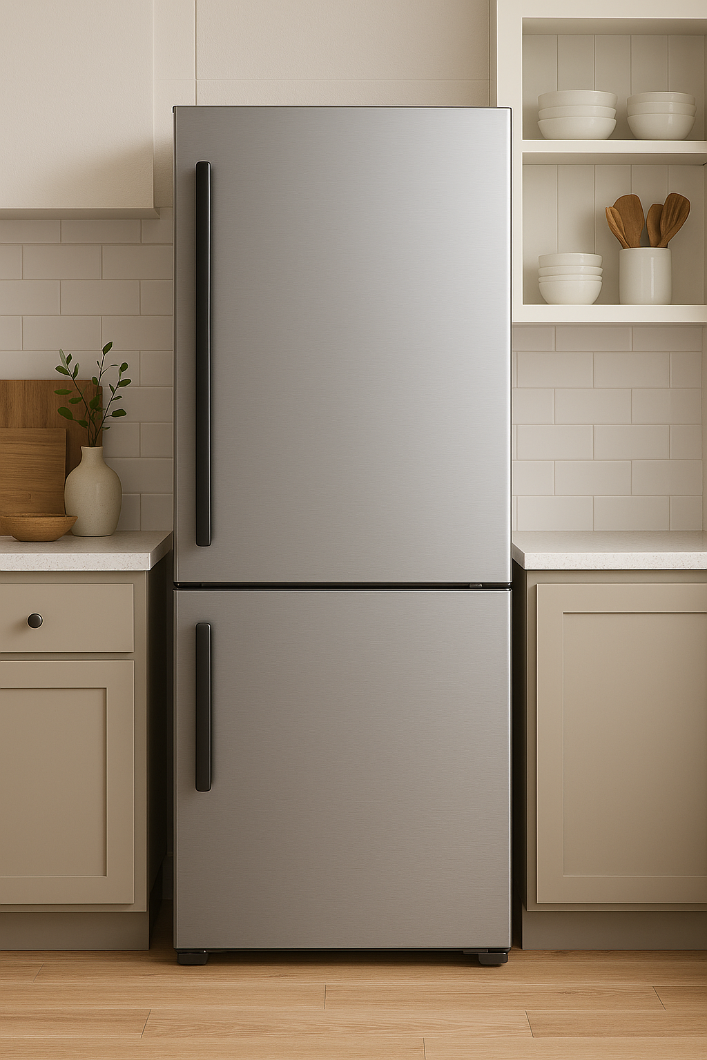 bottom freezer refrigerator 2 ثلاجات الفريزر السفلي - تصویر 1