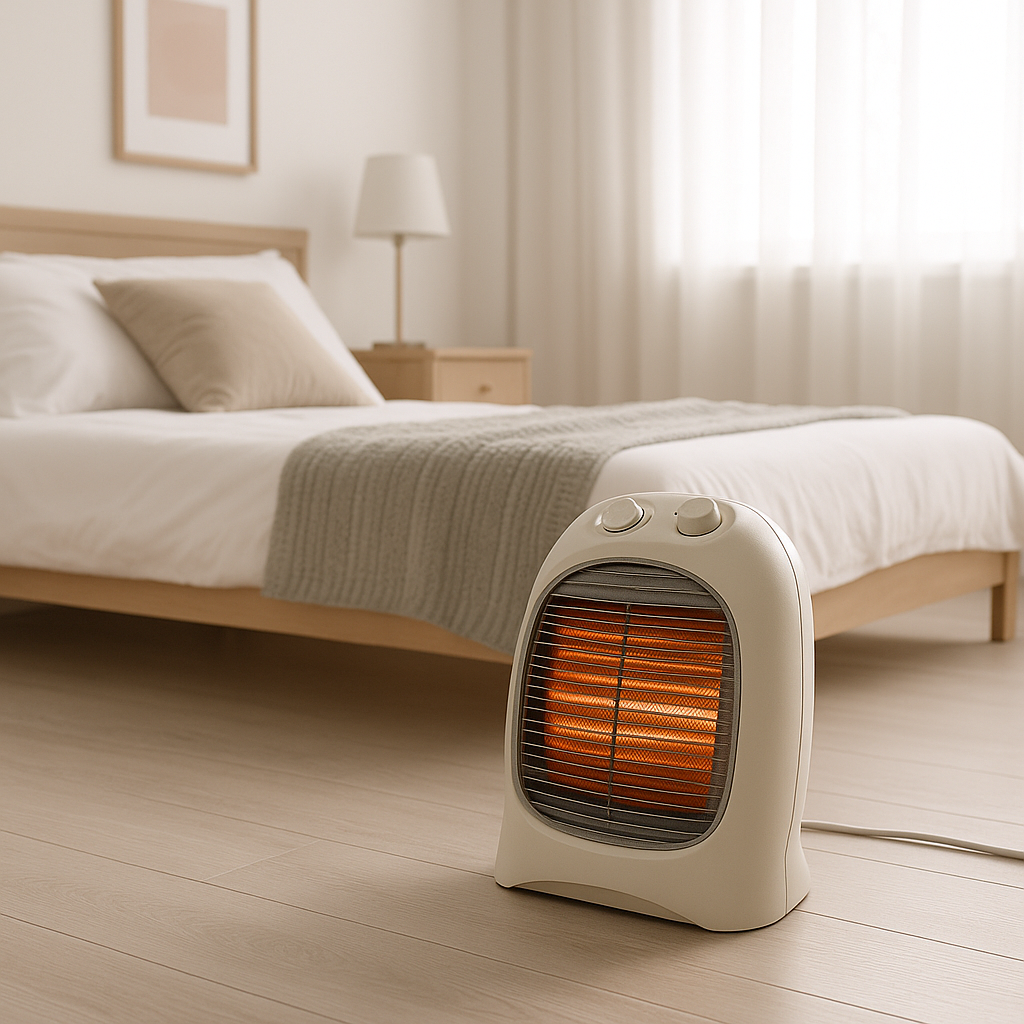 electric fan heater سخان كهربائي بالمروحة للمنزل - تصویر 1