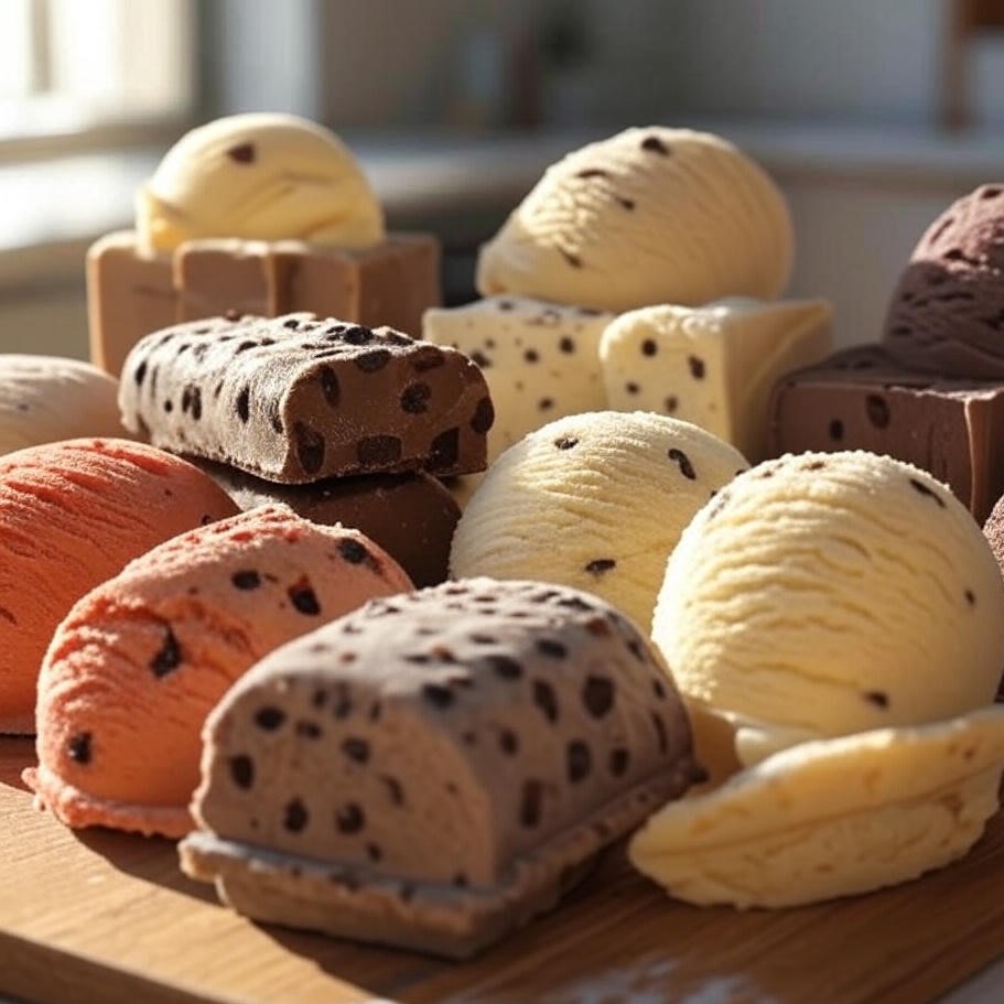 flavored ice cream 1 الآيس كريم المنكّه - تصویر 1