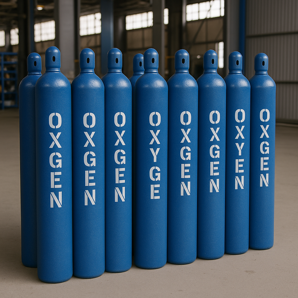 high pressure gas cylinders 1 أسطوانات الغاز الصناعية عالية الضغط - تصویر 1