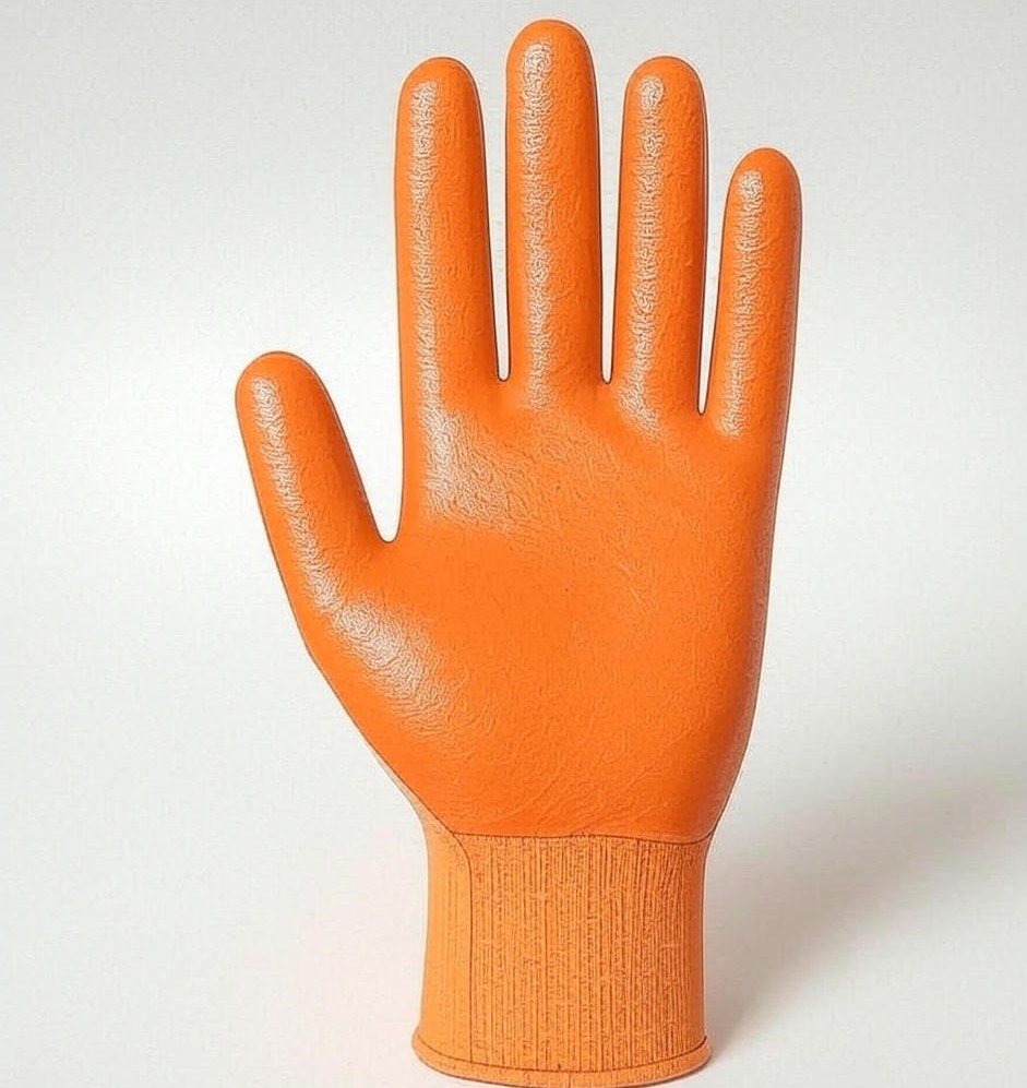 nitrile coated glove 2 قفازات العمل المطلية بـ PVC - تصویر 1