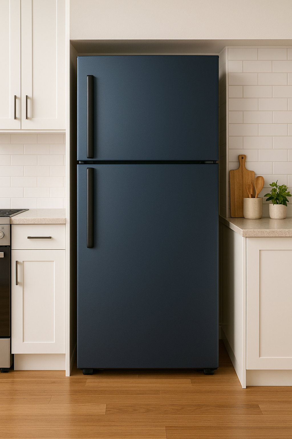 top freezer refrigerator 1 ثلاجة مع فريزر علوي - تصویر 1