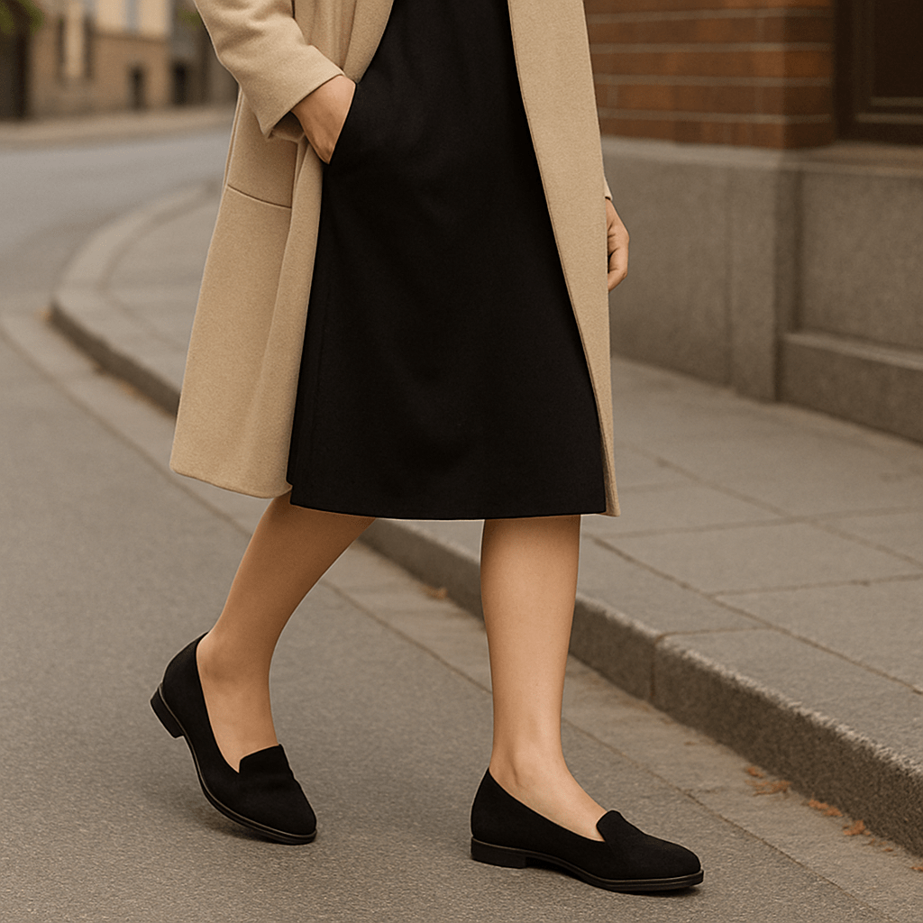 Flat loafer Shoes أحذية اللوفر المسطحة - تصویر 1