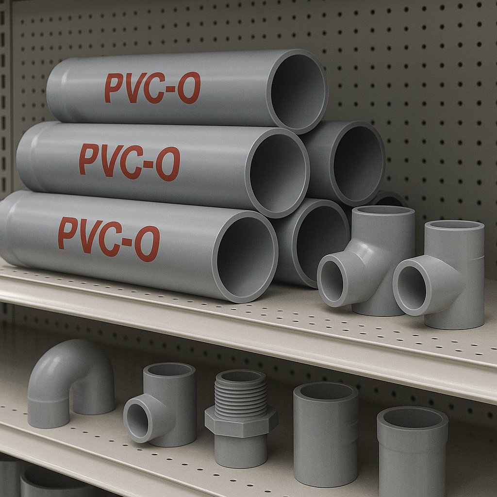 PVC O pipe أنابيب وتركيبات PVC-O - تصویر 1
