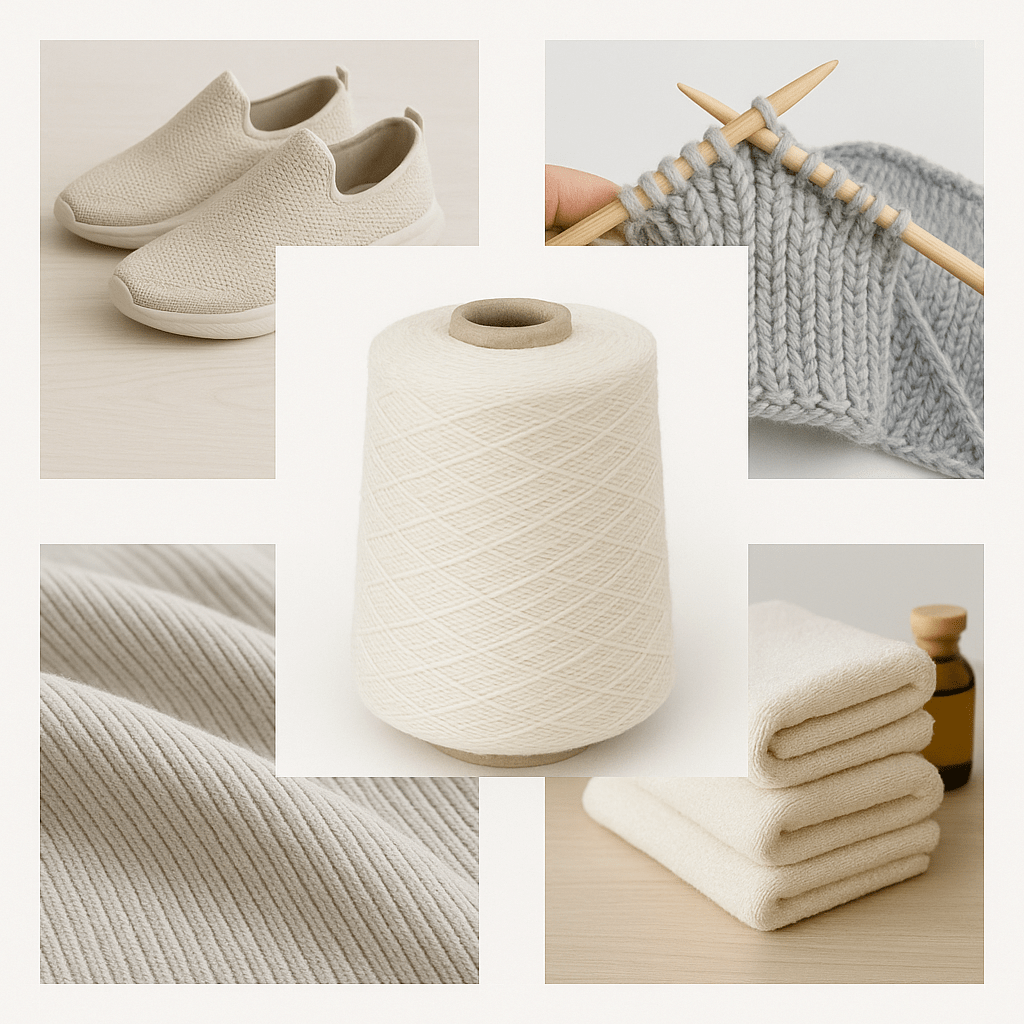 cotton nylon Cotton Nylon Blend Yarn - تصویر 1