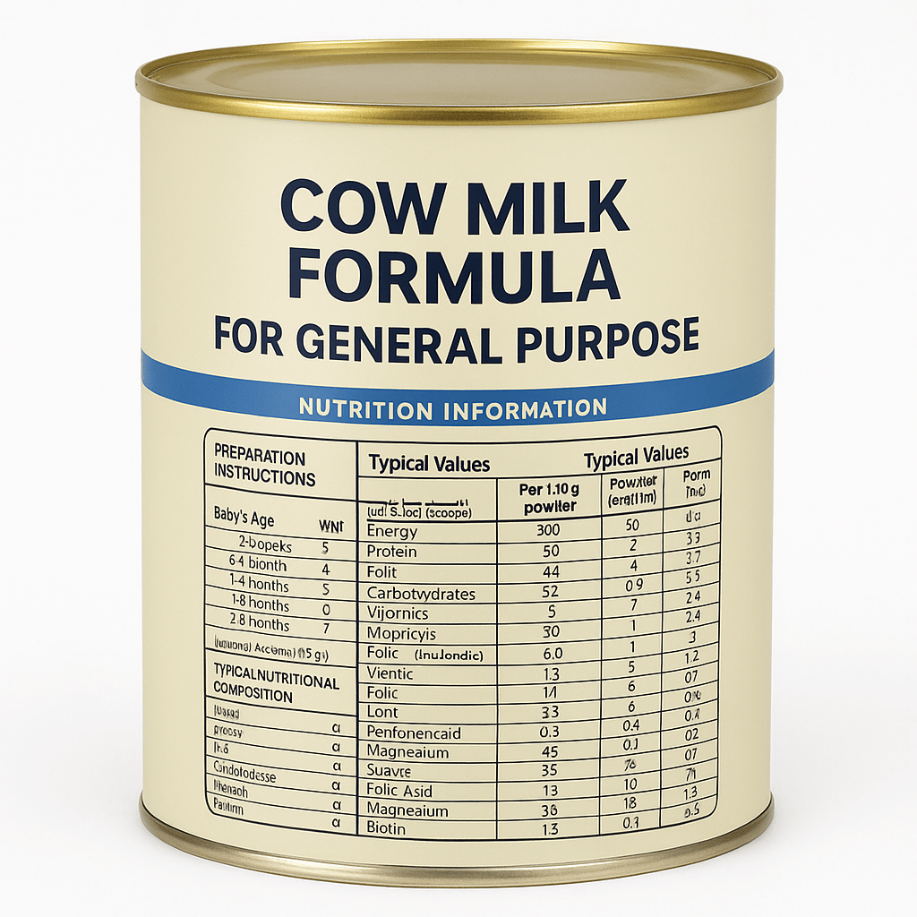 cow milk formula-min حليب الأطفال المجفف - تصویر 1
