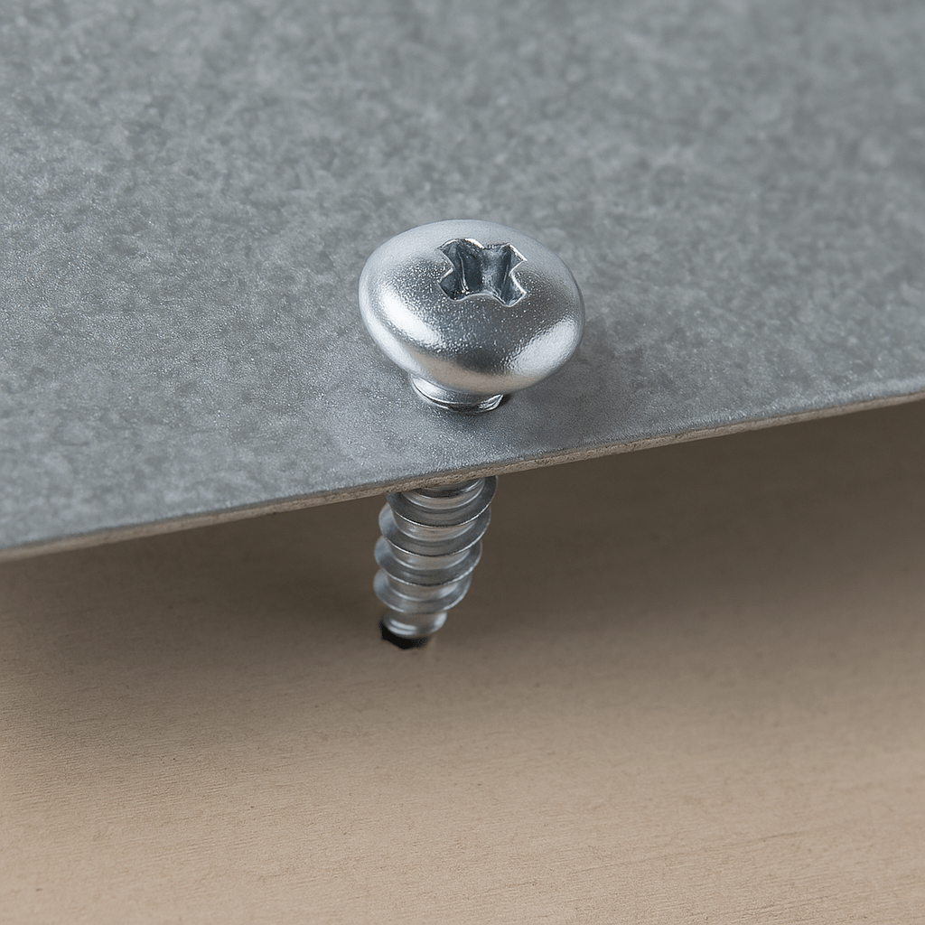 sheet metal screw مسامير صفائح المعادن - تصویر 1