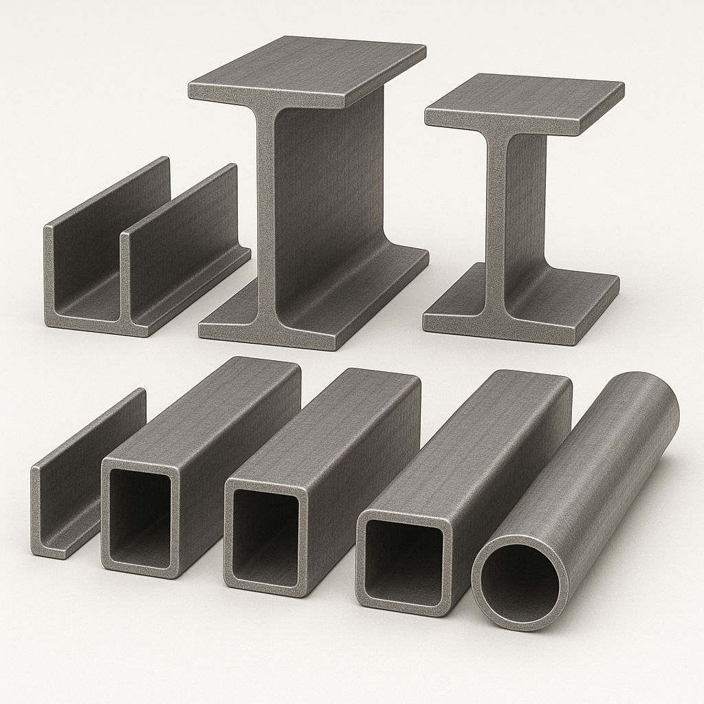 steel profiles الصلب الإنشائي (المقاطع الفولاذية) - تصویر 1