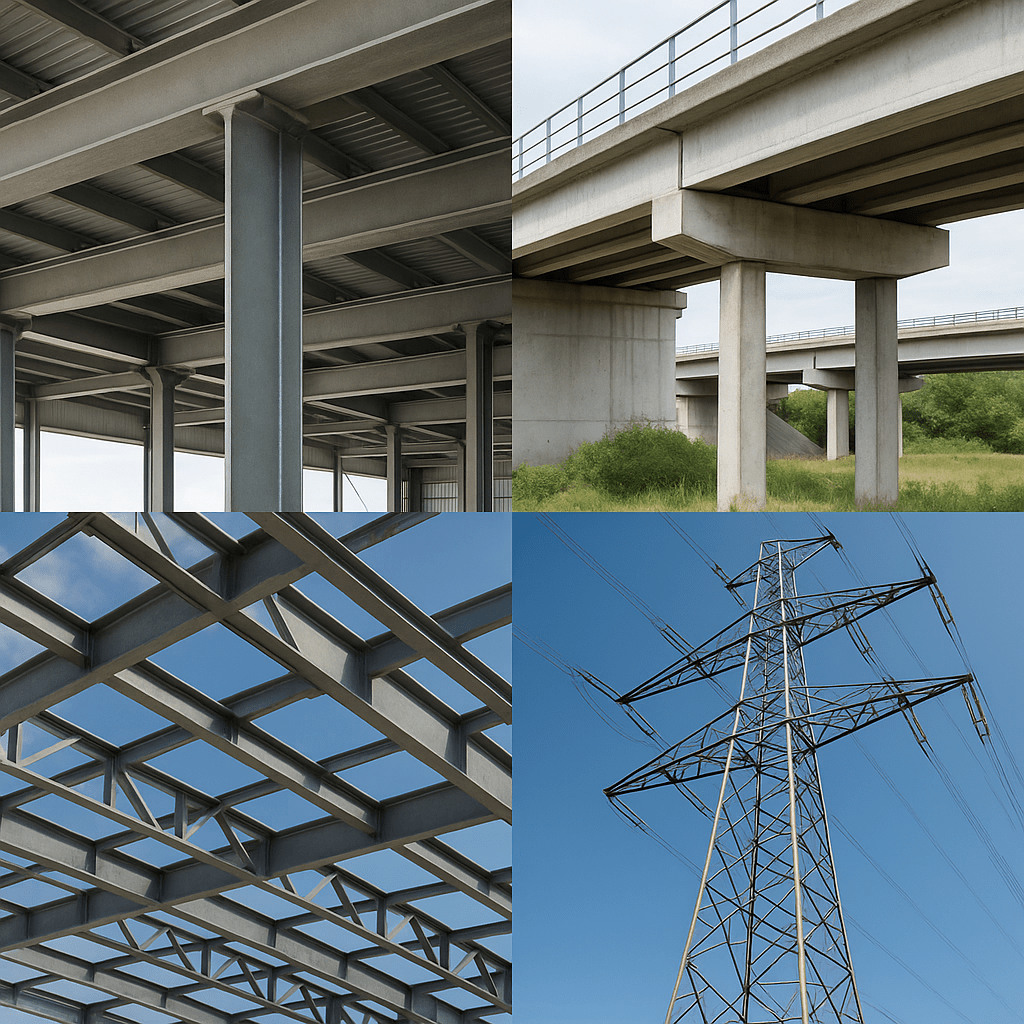 structural steel beam عوارض الصلب الإنشائي - تصویر 1