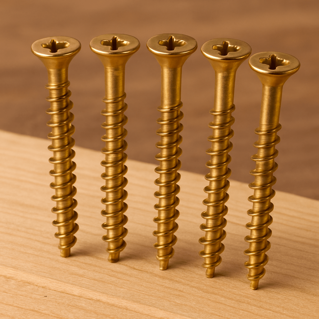 wood screw مسامير الخشب - تصویر 1