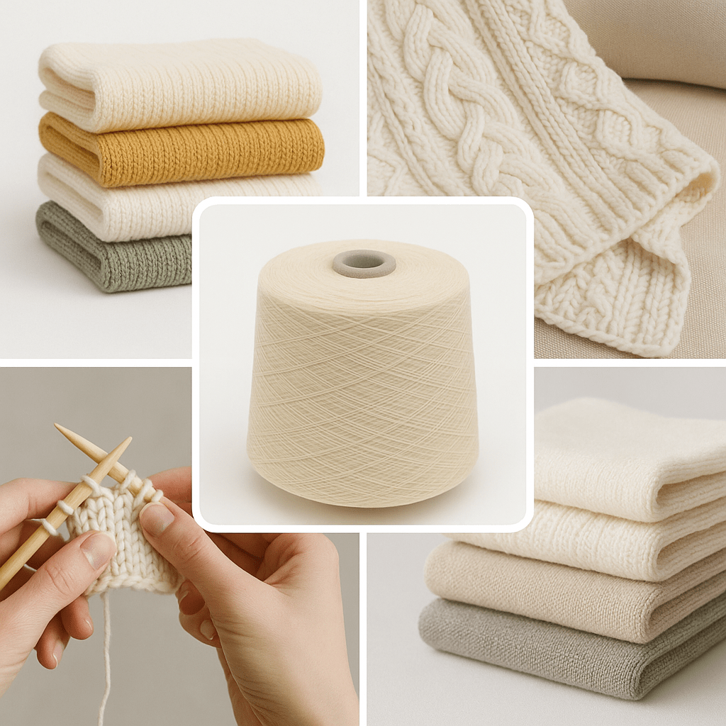 100% Cotton Ring Spun Yarn 100% Cotton Ring Spun Yarn - تصویر 1