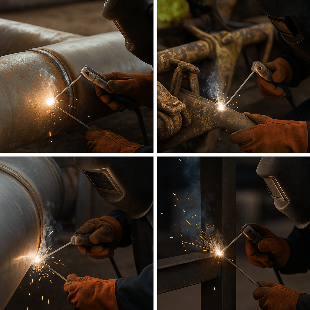 welding electrode E6011 أقطاب اللحام E6011 - تصویر 1