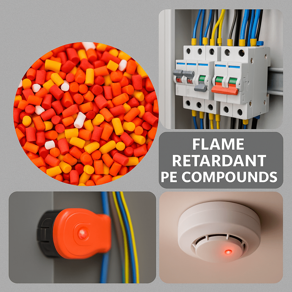 flame retardant PE compound Flame Retardant PE Compound - تصویر 1