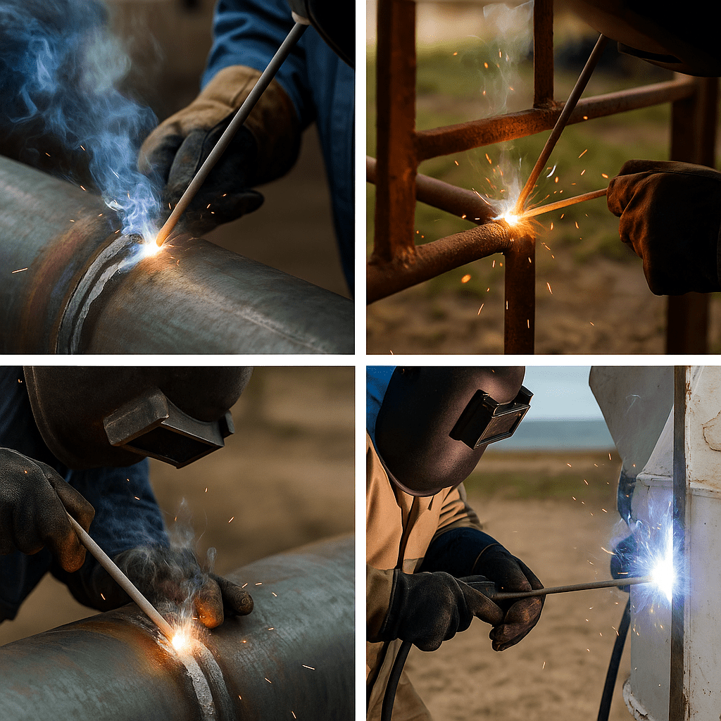 welding electrode E6010 أقطاب اللحام E6010 - تصویر 1