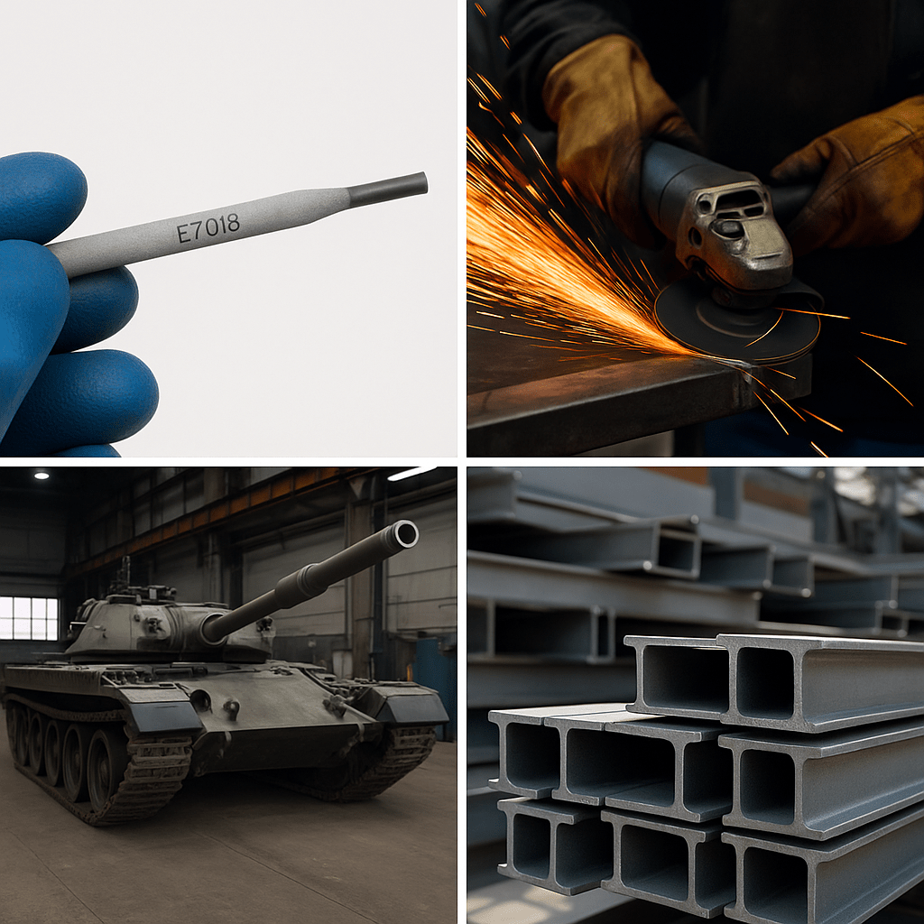 welding electrode E7018 أقطاب اللحام E7018 - تصویر 1