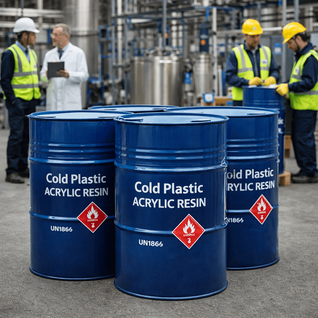 Cold Plastic Acrylic Resin راتنج الأكريليك الحراري للبلاستيك البارد - تصویر 1