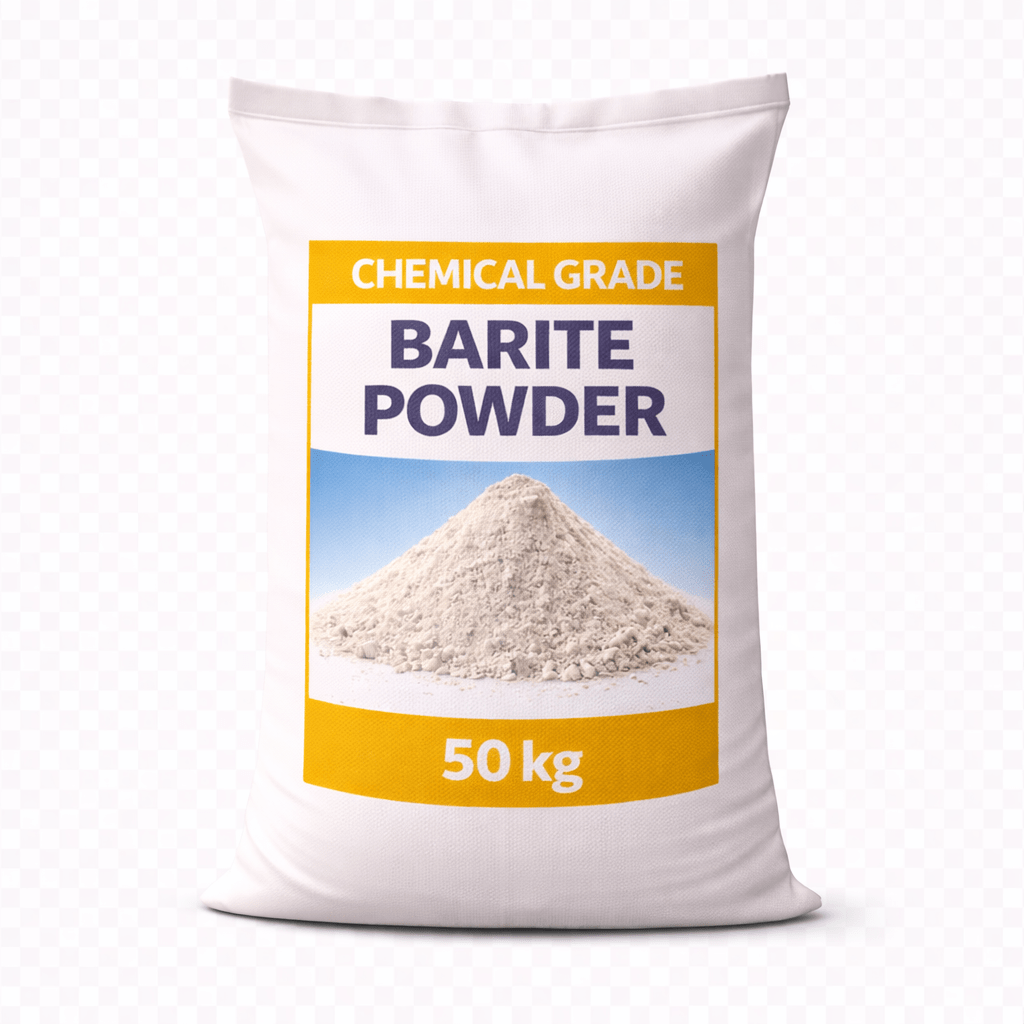 chemical grade barite powder مسحوق الباريت – الدرجة الكيميائية - تصویر 1