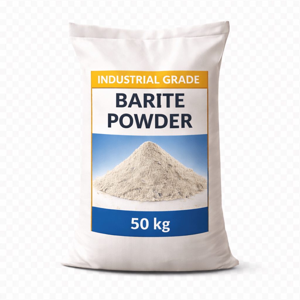 industrial grade barite powder مسحوق الباريت – الدرجة الصناعية - تصویر 1