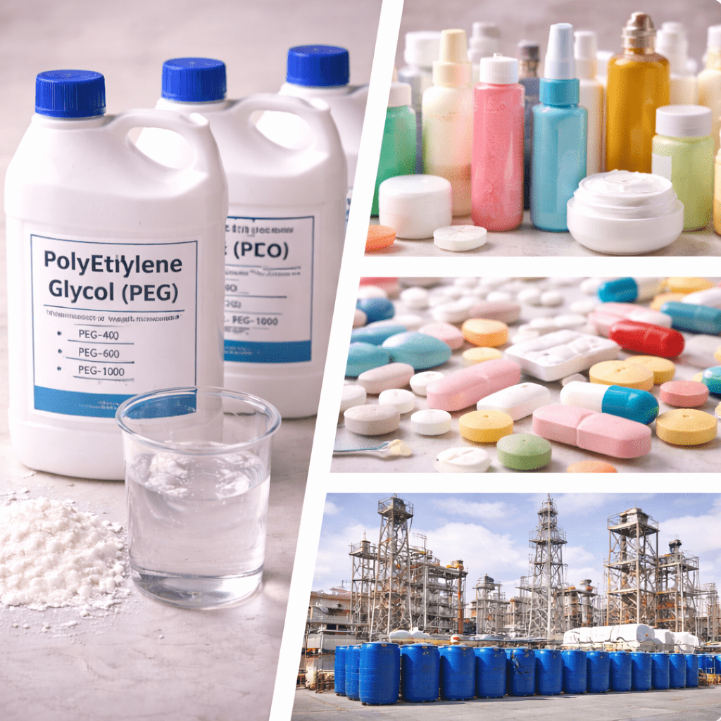 polyethylene glycol بولي إيثيلين جلايكول بدرجة صناعية - تصویر 1