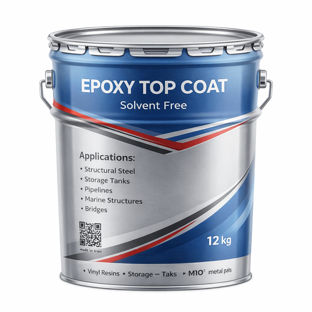 solvent free top coat Solvent-Free Epoxy Top Coat - تصویر 1