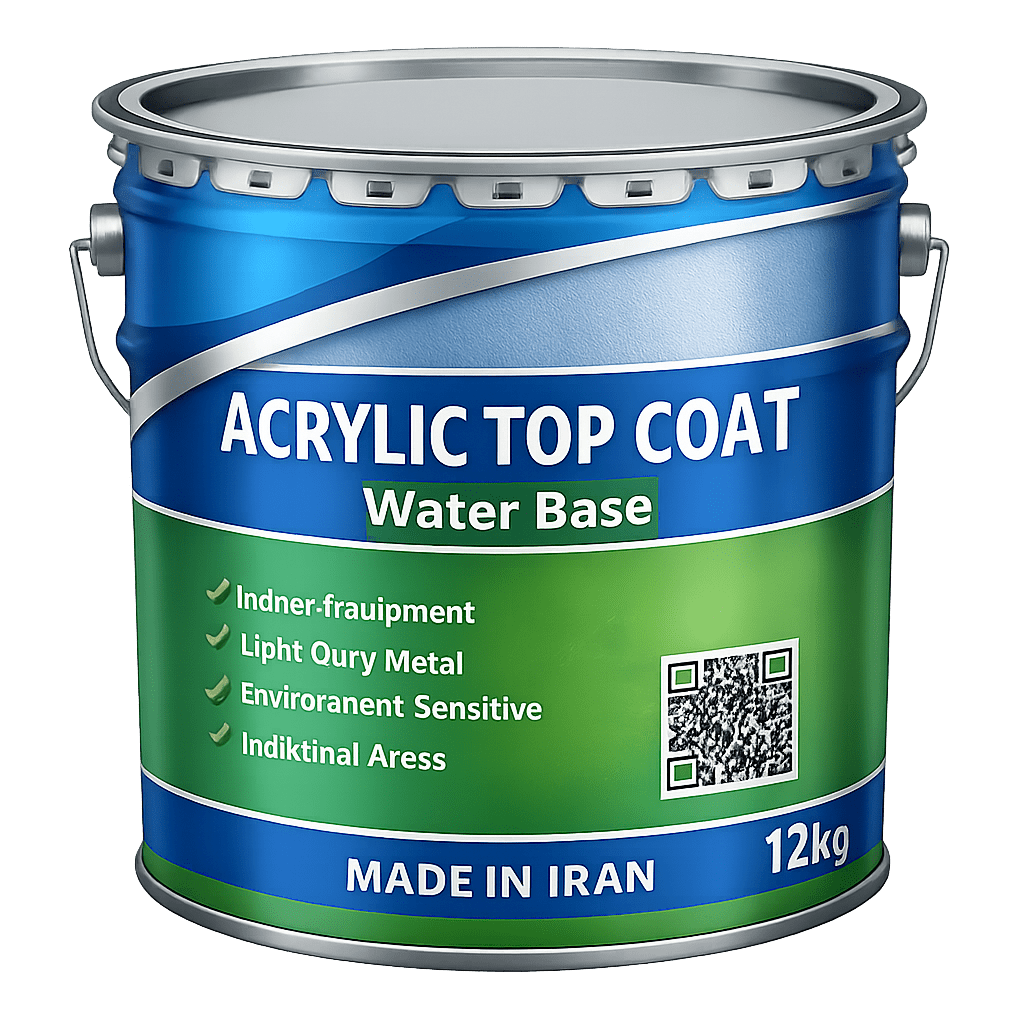 water based acrylic top coat Water Based Acrylic Top Coat - تصویر 1