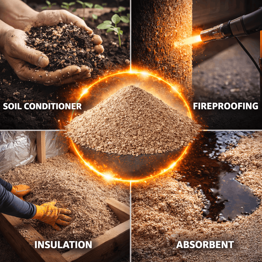 vermiculite مسحوق الفيرميكوليت - تصویر 1