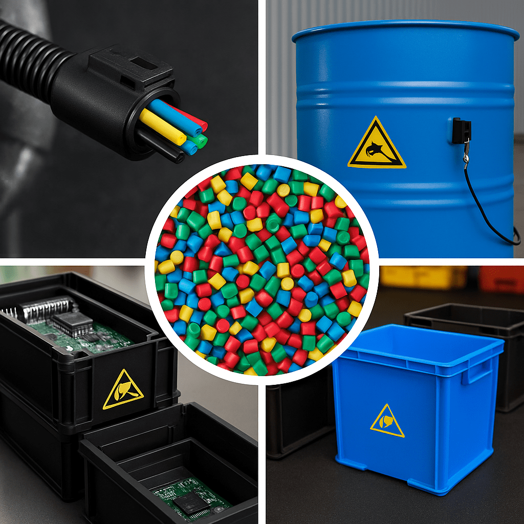 conductive pe compound Conductive & Anti-Static PE Compounds - Image 1