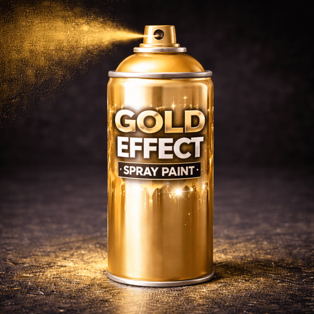 gold effect spray paint Gold Effect Spray Paint - Image 1