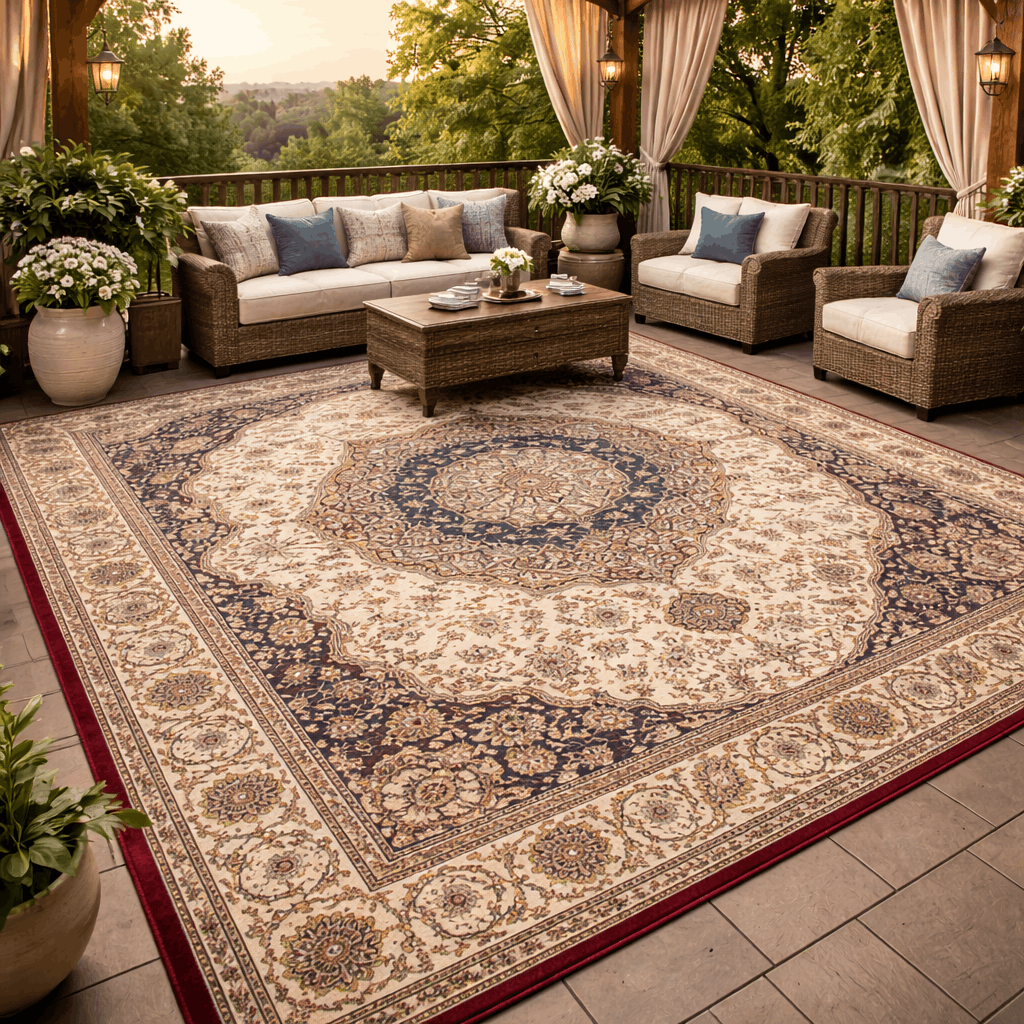 1000density carpet Machine Made Iranian Carpet - 1000 Pile Density - Image 1