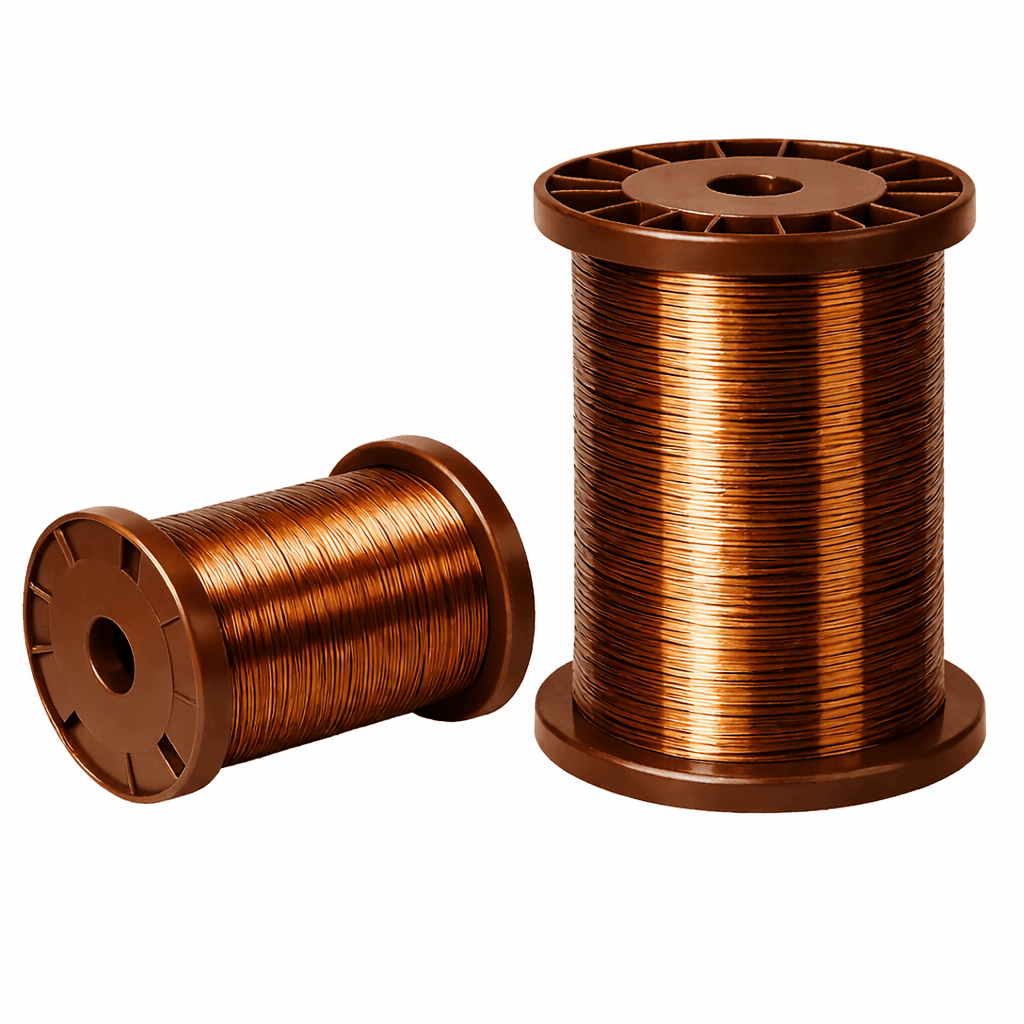 Polyamide-Imide Base Enamelled Copper Wire v1 Polyamide-Imide Base Enamelled Copper Wire - Image 1