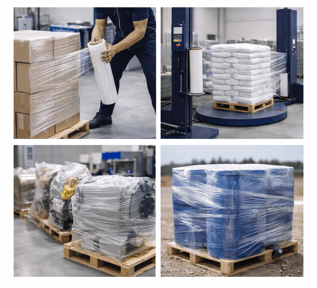 Heavy-Duty-PE-Polyethylene-Stretch-Film-Iran Heavy Duty PE Polyethylene Stretch Film from Iran