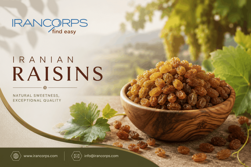 Iranian Raisin direct supply from Factory