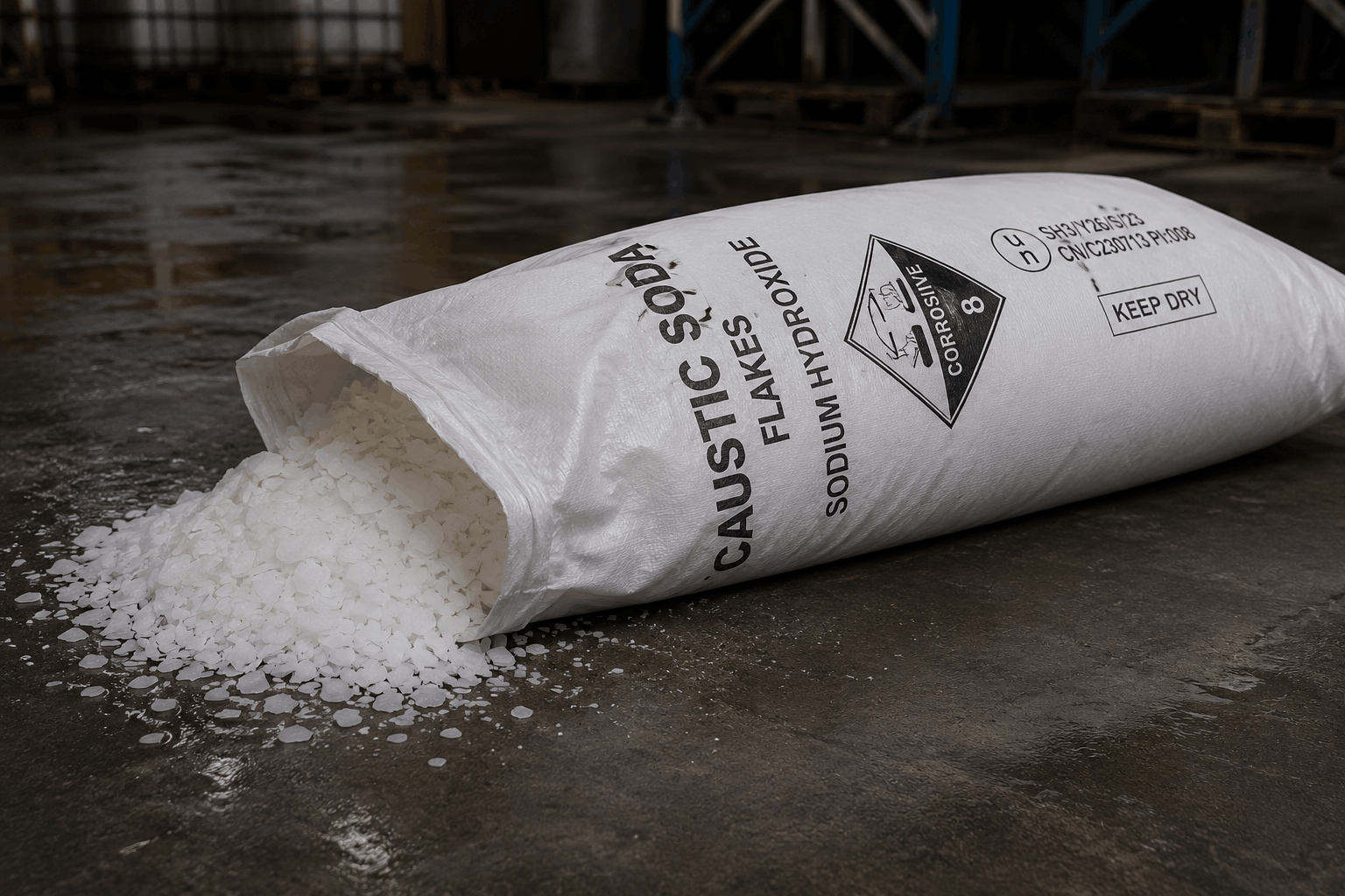 Caustic Soda sodium hydroxide from Iran
