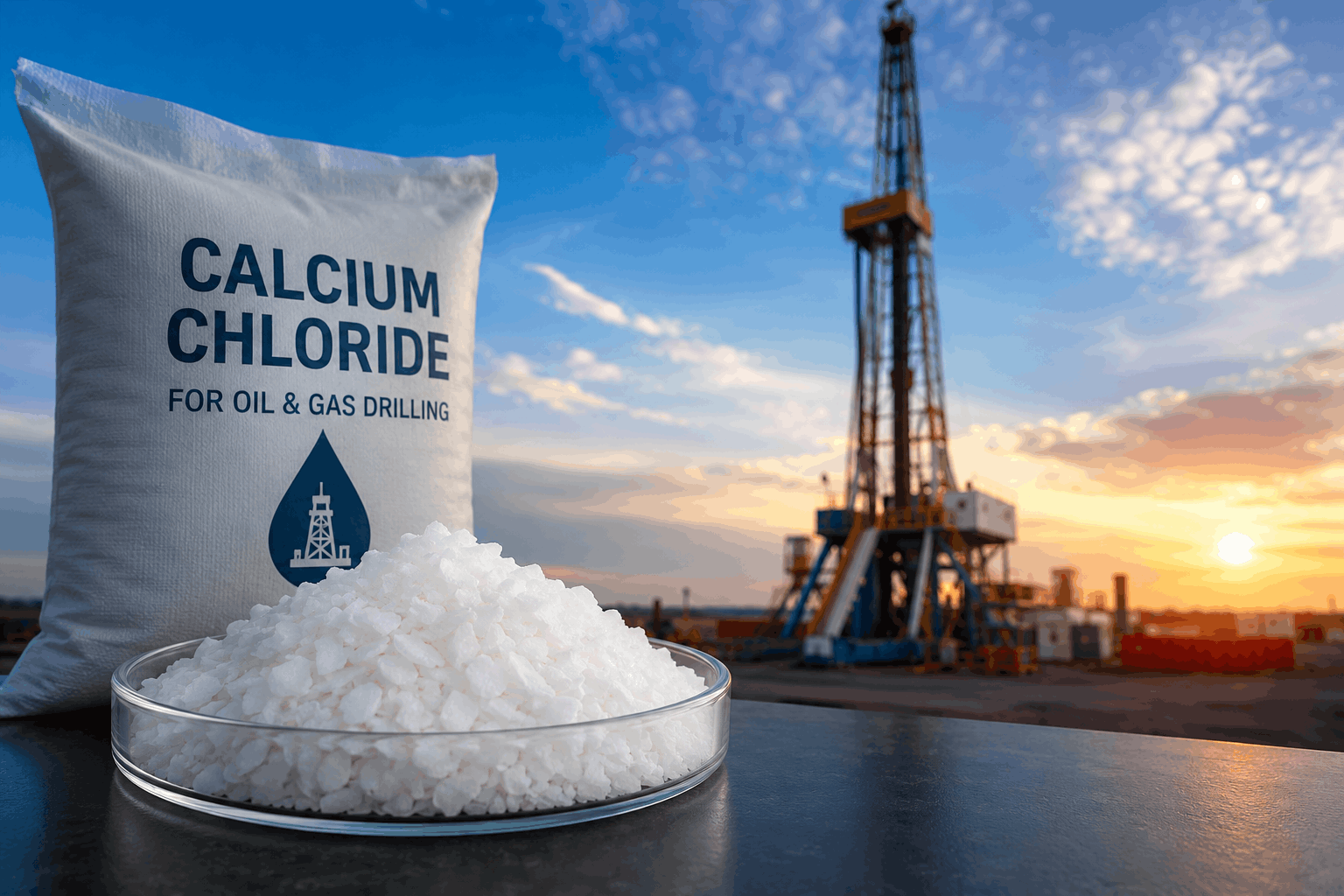 Calcium Chloride for drilling from Iran