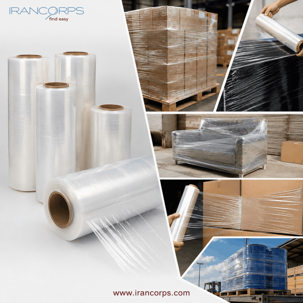Polyethylene stretch film supply from Iran