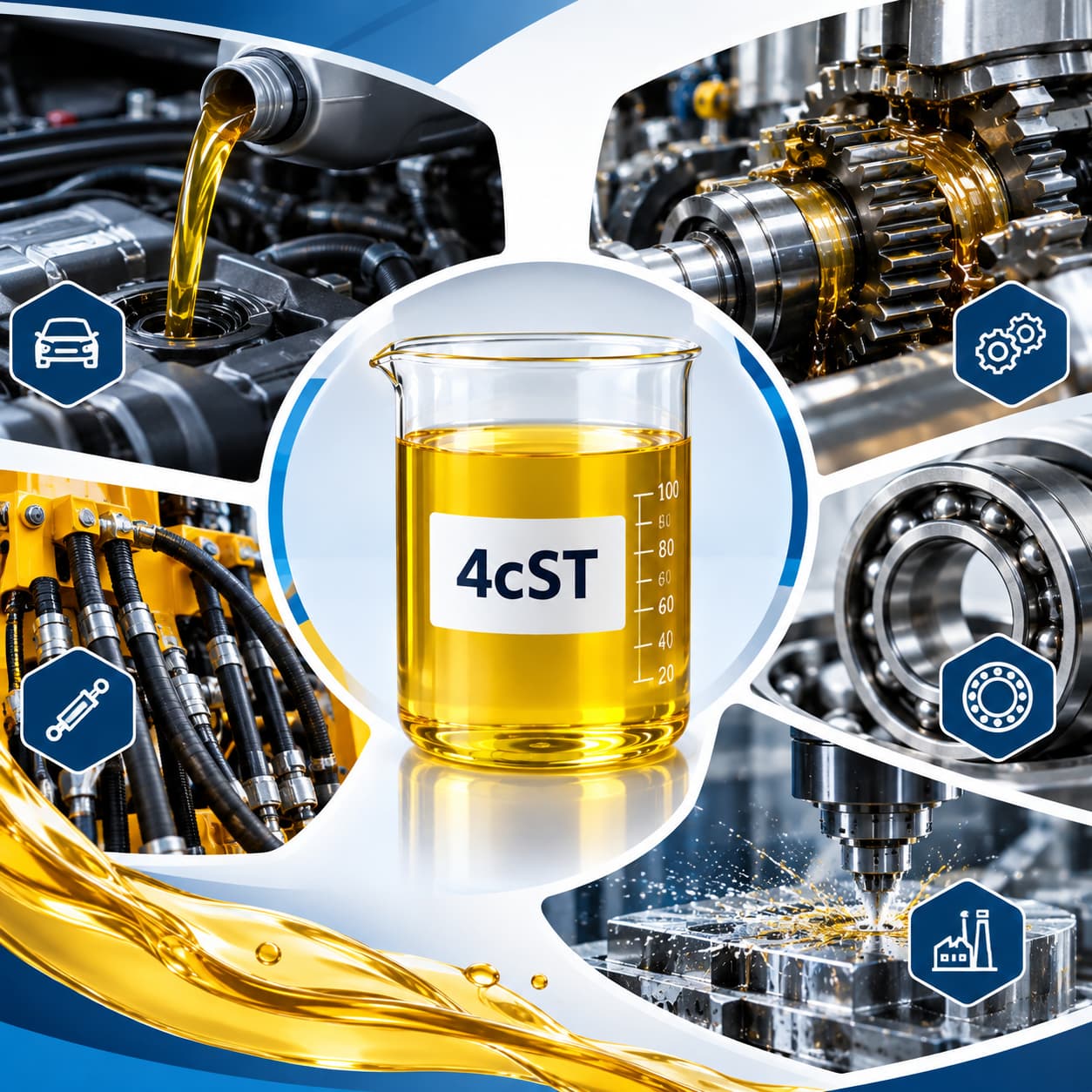 base oil 4CSt base oil supplier in Iran
