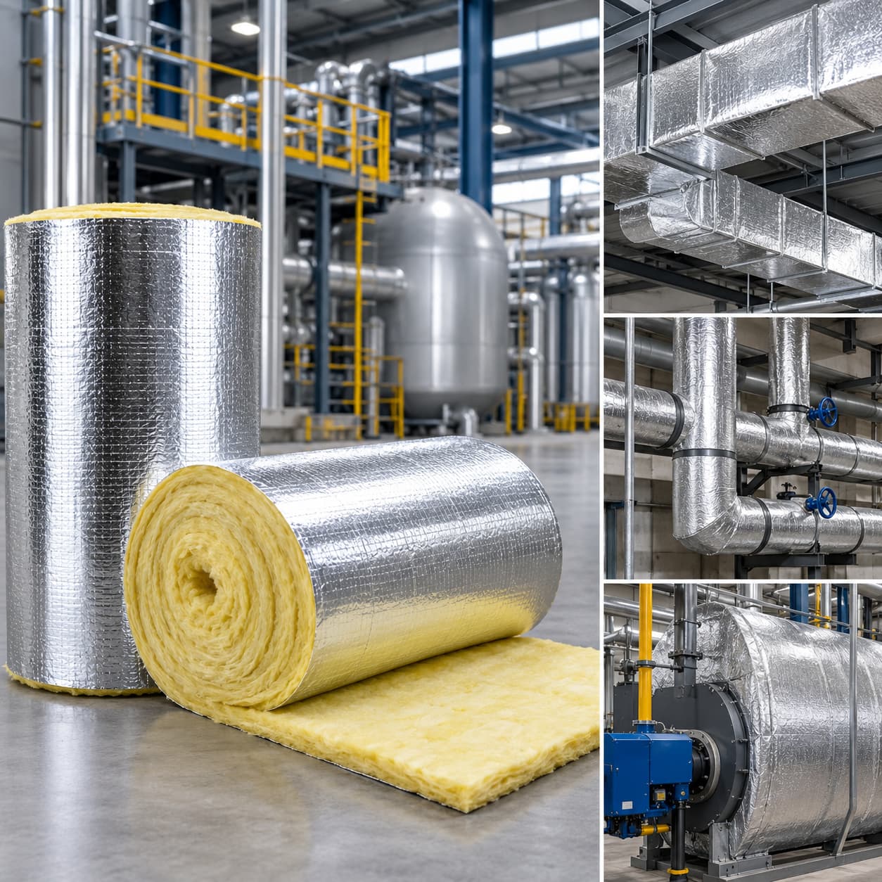 Foil Faced Glass Wool supplier from Iran