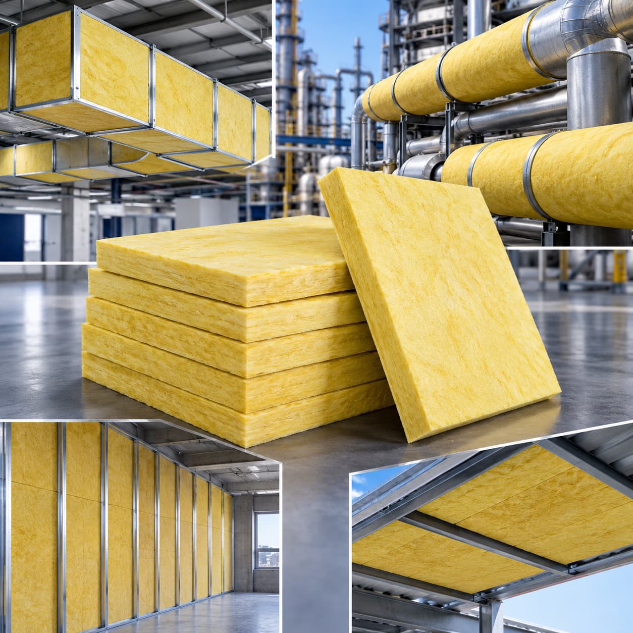 Glass wool boards Iran supplier